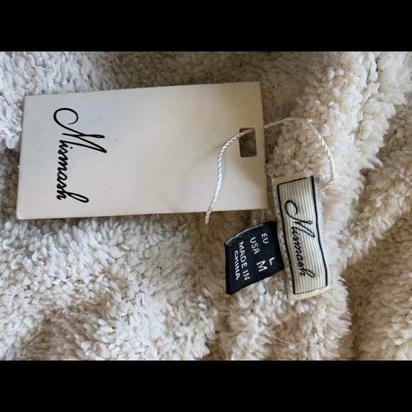 Mismash Spain Hoodie W Pom Poms Ploce Jkt Sz M NWT - Picture 4 of 6